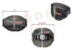 Gorilla Multi-Position Rail Lock Replacement (Twist Lock) GLMPXA-TL