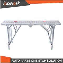 Labwork Portable Scaffolding Adjustable Height Work Platform Tower Ladder Stool