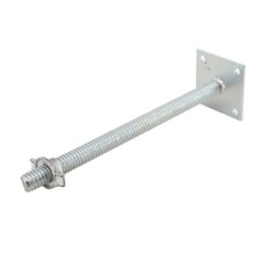 4pcs Adjustable Leveling Jacks 18inch Scaffolding Solid Screw Jack Alloy Steel