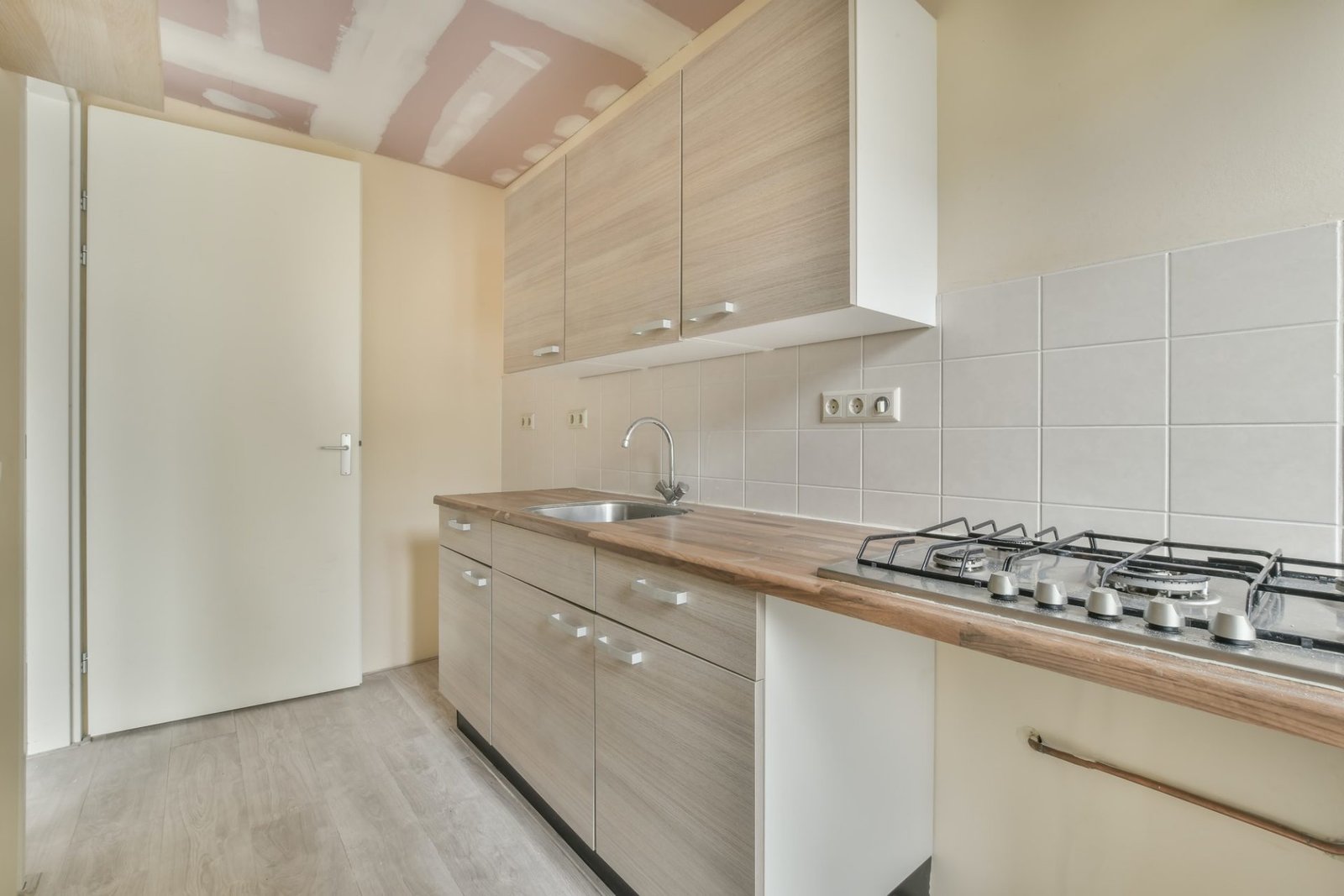 Kitchen during renovation